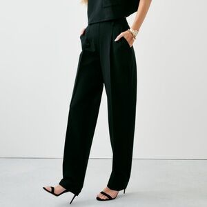 Ponte Barrel Leg Pants
